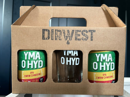 Yma o Hyd IPA Glass Gift Pack